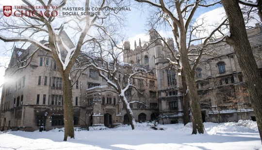 UChicago in the winter